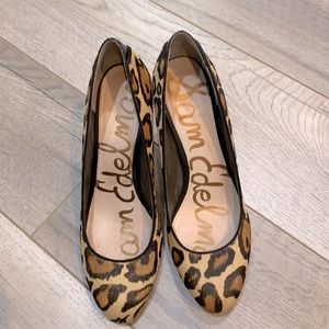 Sam Edelman Camdyn New Leopard Heels